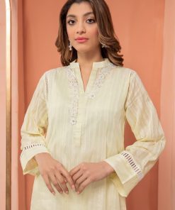 Maria.b Basics Shirt Pastel Lemon Mbss22-09Pl 8 Mb Ss22 09 Yellowb Imanistudio.com