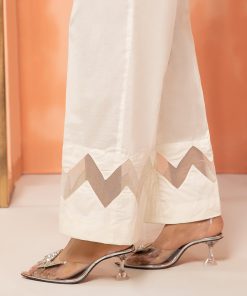 Trousers, Lowers, Bottoms - Off-White Mbss22-202Ow 3 Mb Ss22 202 Off Whiteb