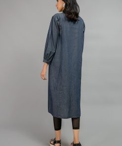 Casual Wear Tunic/ Shirt Blue Mg-W20-85Bl 5 Mg W20 85 Bluec