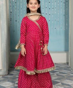 Maria.b Kid'S Wear Pink Outfit Mbmkd-Ea22-04Pk 6 Mkd Ea22 04 Pink.jpg.pagespeed.ce .Kkez1P7Rdr Imanistudio.com
