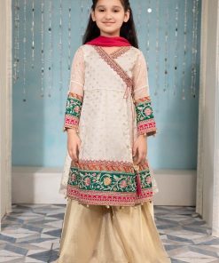 Maria.b Kid’s Wear Off-White Outfit MBMKS-EA22-03OW