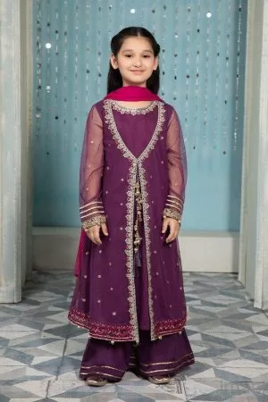 Maria.b Kid'S Wear Purple Outfit Mbmks-Ea22-05Pl