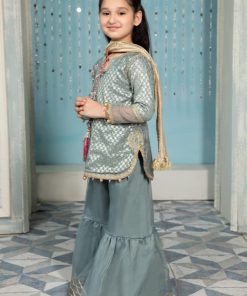 Maria.b Kid'S Wear Grey Outfit Mbmks-Ea22-09Gy 6 Mks Ea22 09 Greyc Imanistudio.com