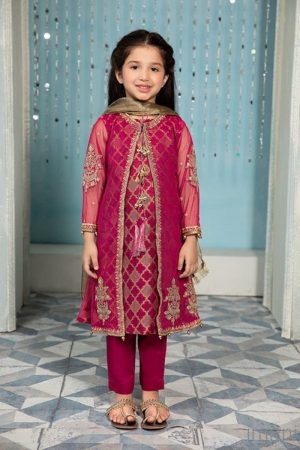 Maria.b Kid’s Wear Hot Pink Outfit MBMKS-EA22-10HP