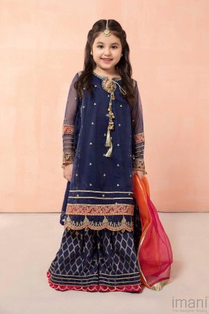 MARIA.B KID'S WEAR NAVY OUTFIT MBMKS-EF22-14N