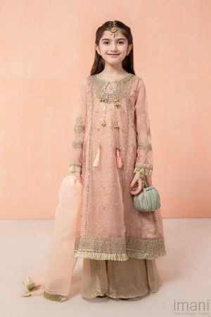 MARIA.B KID'S WEAR PASTLE PINK OUTFIT MBMKS-EF22-20PP