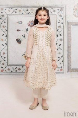 MARIA.B KID'S WEAR WHITE OUTFIT MBMKS-EF22-28W