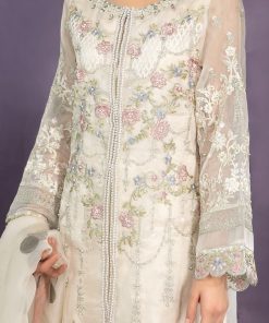 Maria.b Evening Wear Off-White Suit Mbsf-Ea22-16Ow 8 Sf Ea22 16 Whiteb Imanistudio.com