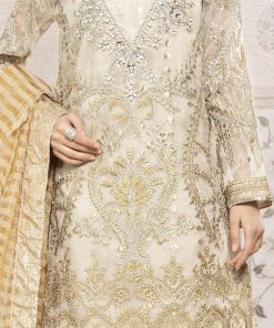Mariab Semi Formal Outfit Gold Mbsf-Ea22-04G 7 Sf Ef22 04 Goldb.imanistudio.com