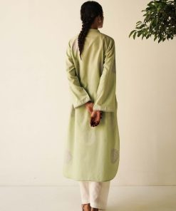 Zara Shahjahan Basic Cotton Kurta Pastel Green Zszkt-1163 8 Zara Shahjahan Basic Cotton Kurta Pastel Green Zszkt-1163