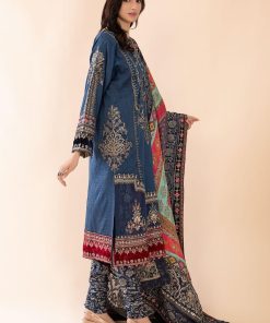 Maria.b Evening Wear Mbroidered Suit Midnight Blue Mbds-2407Mb 5 Bds 2407 Midnight Blueb Imanistudio.com