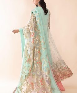 Maria.b Evening Wear Mbroidered Suit White Aqua &Amp; Peach Mbds-2408 Wp 6 Maria.b Evening Wear Mbroidered Suit White Aqua &Amp; Peach Mbds-2408 Wp