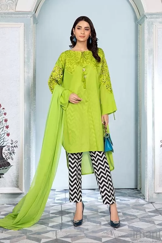 Maria.b Casual Wear Green Outfit Mbdw-Ea22-60Pg