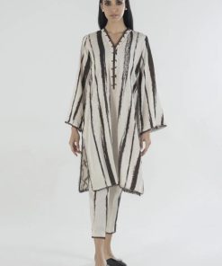 Sana Safinaz Basic Viscose Cream Twin Set IMSSMHY-118C