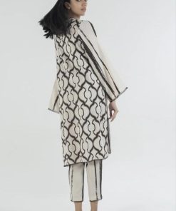 Sana Safinaz Basic Viscose Cream Twin Set Imssmhy-118C 5 Ss22Mhy118B Imanistudio.com