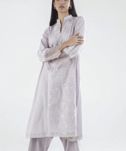 Sana Safinaz Basic Cotton Lilac Co-Ord Set IMSSSGE-413L