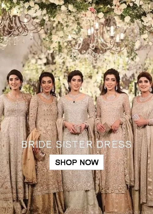 Pakistani Brides Sister Dress Imanistudio.com