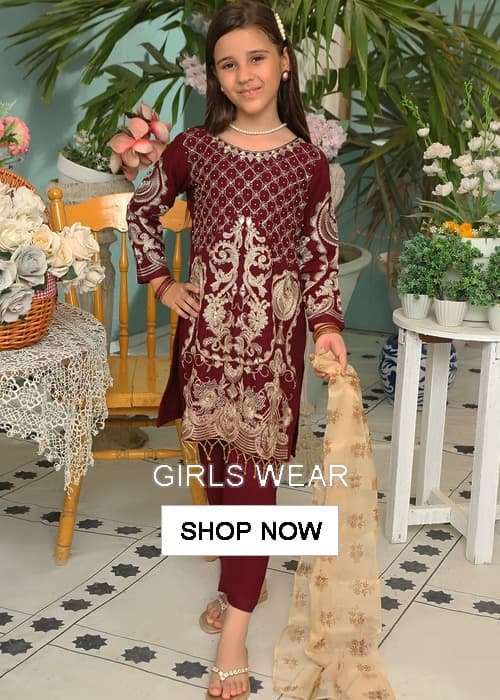 Buy Pakistani Girls Dresses in USA, UK & Pakistan 