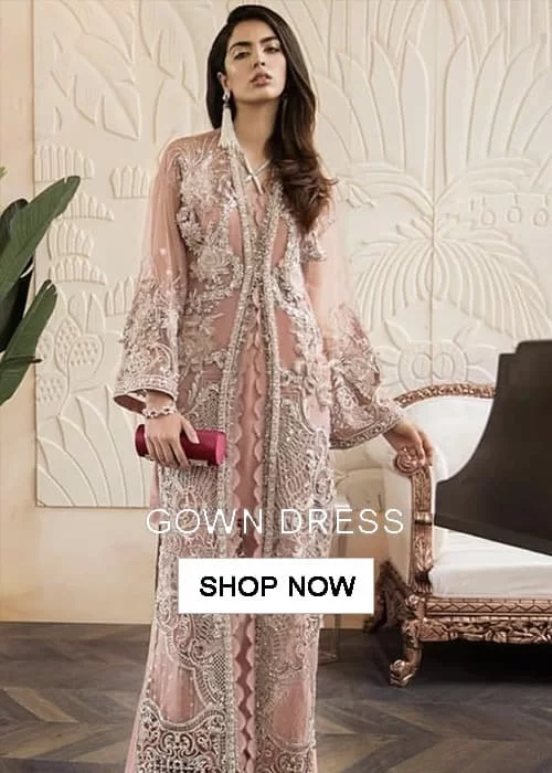 Pakistani Gown Dress Imanistudio.com