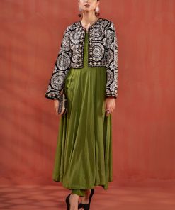 Maria.b Casual Wear Green Outfit MBDW-W22-56GJ