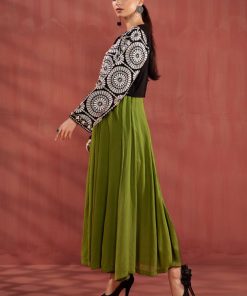 Maria.b Casual Wear Green Outfit Mbdw-W22-56Gj 5 Dw W22 56 Greenb Imanistudio.com E1668695490266