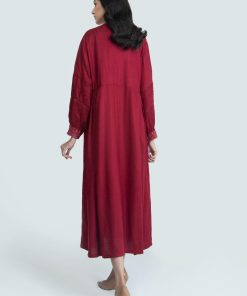 Maria.b Basics Maroon Shirt Mbw22-102Mr 6 Mb W22 102 Maroonc Imanistudio.com E1668707161832