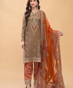 Maria.b Casual Wear Rust Coffee Outfit Mbcss-603Rc 8 Maria.b Casual Wear Rust Coffee Outfit Mbcss-603Rc