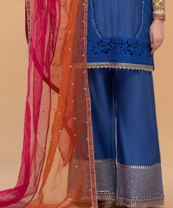 Maria.b Casual Wear Cobalt Blue Outfit Mbcss-608Cb 10 Css 608 Cobaltbluef 1800X1800 Imanistudio.com E1677087048570