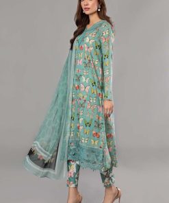 Maria.b Casual Wear Ferozi Mprint Mbmp-1701Fp 7 D 1Aside Imanistudio.com E1680102823552