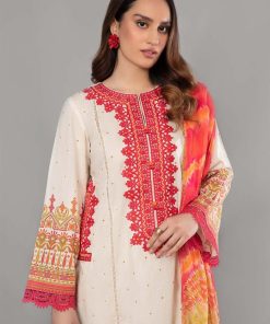 Maria.b Casual Wear White/Pink Mprint Mbmp-1706Wp 9 D 6Acloseup Imanistudio.com E1680190546895
