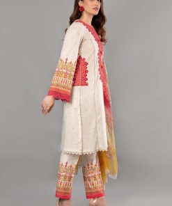 Maria.b Casual Wear White/Pink Mprint Mbmp-1706Wp 7 D 6Aside Imanistudio.com E1680190519534
