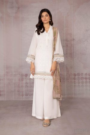 Maria.B Casual Wear White Outfit MBDW-EF2365BW