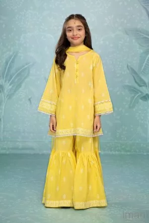 Maria.B Kid’s Wear Yellow Suit MBMKD-EF2343LY