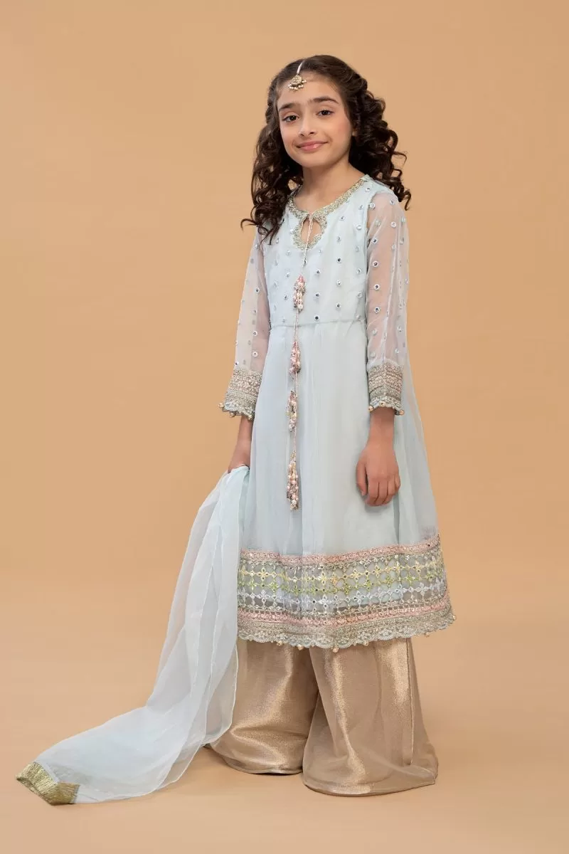 Maria.b Kid’s Wear Powder Blue Suit Mbmks-Ef2313Pb