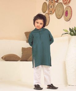 Boys 2Pc Kurta Trousers Teal Green Suit Imist-105Tg 6 Boys 2Pc Kurta Trousers Teal Green Suit Imist-105Tg