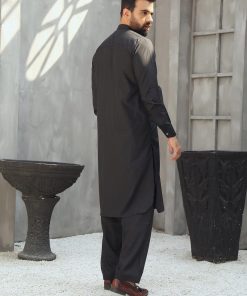 2Pcs Glory Premium Wash&Amp;Wear Shalwar Kameez Imist-111Black 10 3J1A6325 Imanistudio.com E1680700530642
