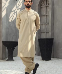 2Pcs Glory Premium Wash&Amp;Wear Shalwar Kameez Imist-117Warmsand 8 3J1A6335 Imanistudio.com E1680699606798