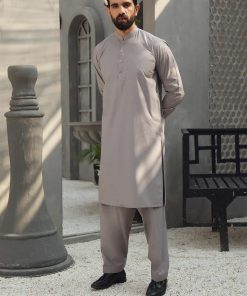2Pcs Noval Premium Quality Shalwar Kameez Imist-50Smokygrey 11 2Pcs Noval Premium Quality Shalwar Kameez Imist-50Smokygrey