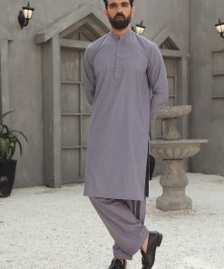 2PCS Noval Premium Quality Shalwar Kameez IMIST-50Purpleash