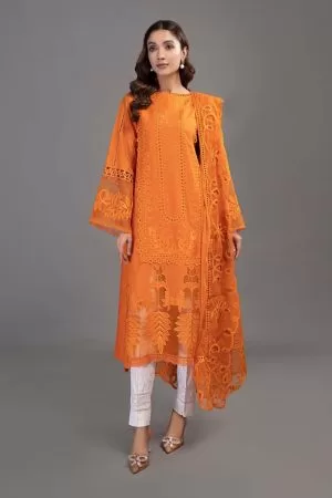 Maria.b Casual Wear Orange Outfit Mbds-Ef2310Wo