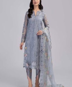 Maria.B Casual Wear Bluish Outfit MBDS-EF2304BS