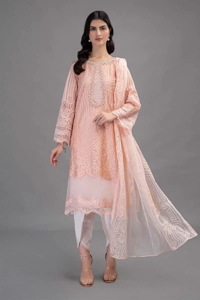 Maria.b Casual Wear Peachy Pink Outfit Mbds-Ef2306Pp
