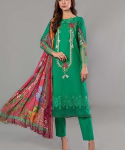 Maria.B Casual Wear Green Mprint MBMP-1707GP