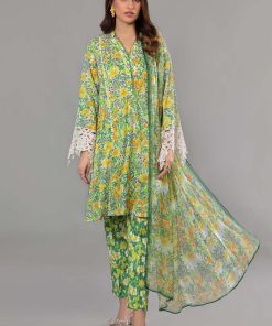 Maria.B Casual Wear Green Mprint MBMP-1708GP