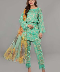 Maria.B Casual Wear Ferozi Mprint MBMP-1709FP