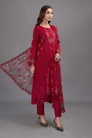 Maria.B Casual Wear Red Outfit MBDS-EF2309RD