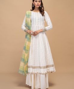 Maria.B Casual Wear Off-White Outfit MBDW-EF2304OW