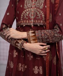 Maria.b Casual Wear Outfit Mbdw-Ef2343Maroon 12 Dw Ef23 43 Maroonc Imanistudio.com