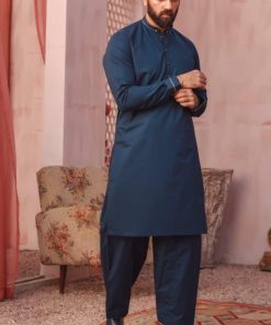 3Pcs Men’s Shalwar Kameez Silver Star Imist05-Dark Blue 7 2Pcs Men’s Shalwar Kameez Silver Star Imist05A-Dark Blue