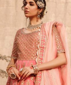 Mariab Couture Wedding Wear Carrot Pink Mbmc-701Cp 10 Mc 701 Pinkd Imanistudio.com